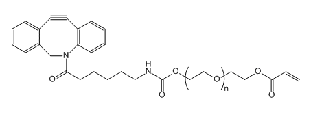 DBCO-PEG-AC；氮杂二苯并环辛炔-聚乙二醇-丙烯酸酯；DBCO-PEG-Acrylate