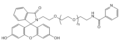 FITC-PEG-Niacin；荧光素-聚乙二醇-烟酸；Fluorescein-PEG-Niacin