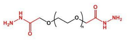 HZ-PEG-HZ；二酰肼聚乙二醇；Hydrazide-PEG-Hydrazide