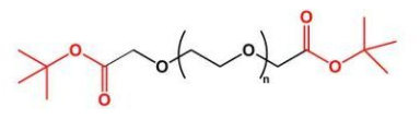 COOtBu-PEG-COOtBu；二叔丁酯聚乙二醇；叔丁酯聚乙二醇叔丁酯