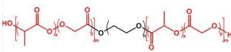 PLGA-PEG-PLGA；二聚乳酸-羟基乙酸共聚物聚乙二醇