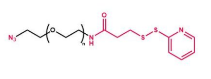 N3-PEG-OPSS；叠氮聚乙二醇巯基吡啶；Azide-PEG-OPSS