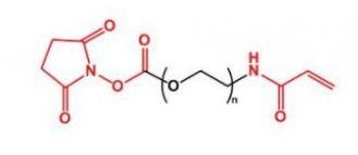 NHS-PEG-ACA；活性酯聚乙二醇丙烯酰胺；ACA-PEG-NHS