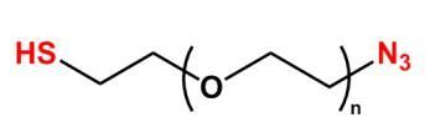 HS-PEG-N3；巯基聚乙二醇叠氮 ；N3-PEG-Thiol