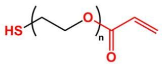SH-PEG-AC；巯基聚乙二醇丙烯酸酯；AC-PEG-SH