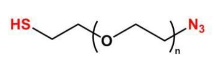 N3-PEG-SH，叠氮聚乙二醇巯基，N3-PEG-Thiol