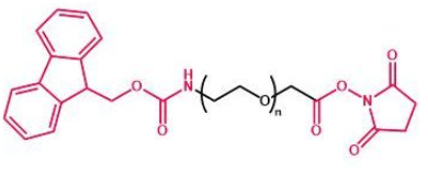 Fmoc-NH-PEG-NHS；芴甲氧羰基聚乙二醇活性酯；芴甲氧羰基-亚氨基聚乙二醇活性酯
