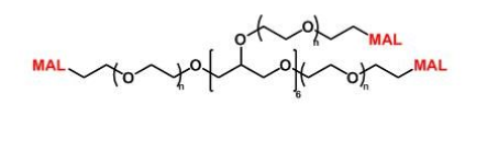 8ARM-PEG-MAL；八臂聚乙二醇马来酰亚胺 ；8ARM-PEG-Maliemide