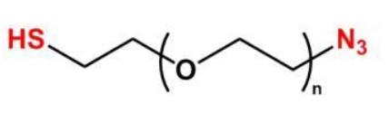 N3-PEG-SH，叠氮聚乙二醇巯基，N3-PEG-Thiol