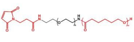 PCL-PEG-MAL；聚己内酯聚乙二醇马来酰亚胺；PCL-PEG-MAL
