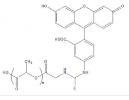 PLA-FITC，荧光素-聚乳酸，荧光素化PLA