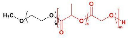 mPEG-PLGA；甲氧基聚乙二醇聚乳酸-羟基乙酸共聚物