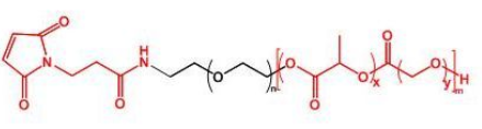 PLGA-PEG-MAL；聚乳酸-羟基乙酸共聚物聚乙二醇马来酰亚胺；MAL-PEG-PLGA