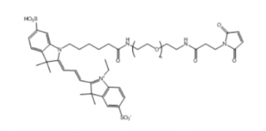 Cy3-PEG-Maleimide，Cy3-聚乙二醇-马来酰亚胺