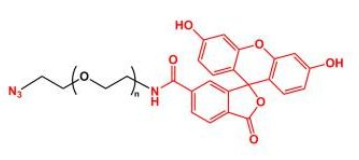 FITC-PEG-N3；荧光素聚乙二醇叠氮；N3-PEG-FITC