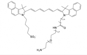 ICG-PEG-NH2  吲哚菁绿-聚乙二醇-氨基ICG-PEG-NH2  吲哚菁绿-聚乙二醇-氨基