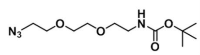 Azide-PEG2-NH-Boc；950683-55-3；叔丁氧羰基二聚乙二醇乙基叠氮