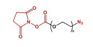 NHS-PEG-N3 N3-PEG-NHS  活性酯聚乙二醇叠氮