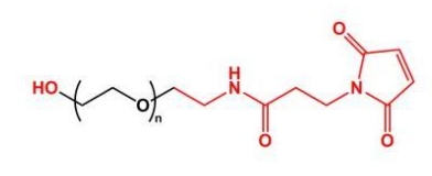 HO-PEG-MAL MAL-PEG-OH  羟基聚乙二醇马来酰亚胺 