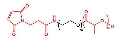 PLA-PEG-MAL MAL-PEG-PLA  聚乳酸聚乙二醇马来酰亚胺 