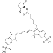 Sulfo-Cy5 NHS ester；2230212-27-6；磺酸基-Cy5-N-羟基琥珀酰亚胺酯