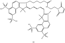 Sulfo-Cy5.5 mal；水溶性Cy5.5 MAL，磺酸Cyanine5.5标记马来酰亚胺