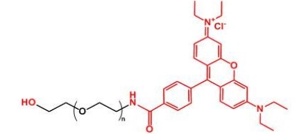 HO-PEG-Rhodamine RB-PEG-OH 罗丹明聚乙二醇羟基