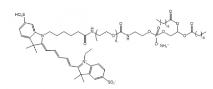 Cy5-PEG-DSPE Cy5-聚乙二醇-二硬脂酰基磷脂酰乙醇胺