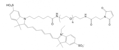 Cy7-PEG-Maleimide Cy7-PEG-Mal Cy7-聚乙二醇-马来酰亚胺