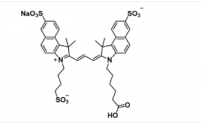 trisulfo-Cy3.5 Carboxylic Acid/水溶性Cy3.5 COOH，三磺酸基Cy3.5-羧基