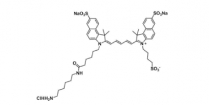 triSulfo-Cy5.5 amine/水溶性Cy5.5 amine ，三磺酸基Cy5.5 氨基