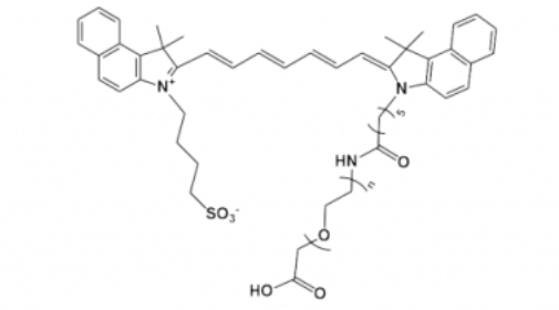 ICG-PEG-COOH 吲哚菁绿-聚乙二醇-羧基