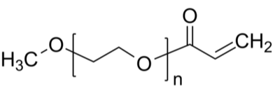 mPEG-acrylate 甲氧基-聚乙二醇-丙烯酸酯 末端双键