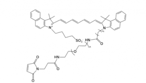 ICG-PEG-Maleimide 吲哚菁绿-聚乙二醇-马来酰亚胺