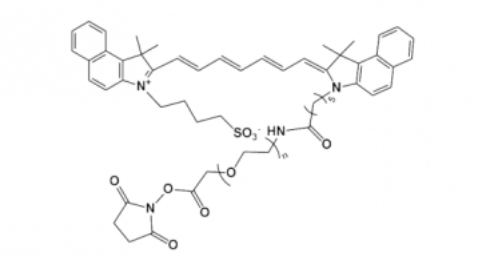 ICG-PEG-NHS 吲哚菁绿-聚乙二醇-活性酯