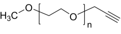 mPEG-alkyne/CH3O-PEG-alkyne 甲氧基-聚乙二醇-炔基 末端三键