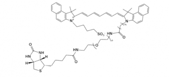 ICG-PEG-Biotin 吲哚菁绿-聚乙二醇-生物素