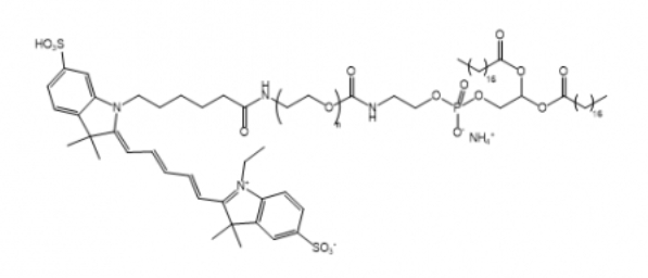 Cy5-PEG-DSPE，Cy5-聚乙二醇-磷脂