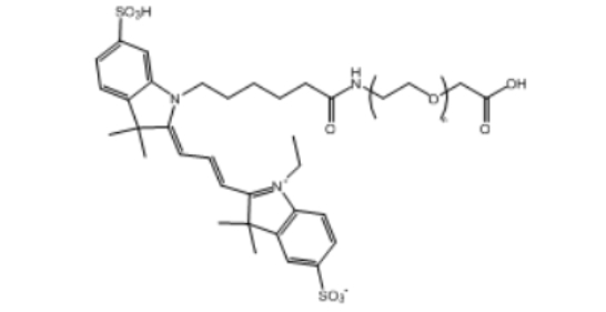 Cy3-PEG-COOH，Cy3-聚乙二醇-羧基