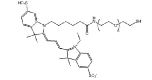 Cy3-PEG-SH，Cy3-聚乙二醇-巯基