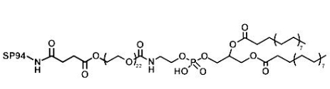 SP94-PEG-DSPE，肝癌特异靶向肽SP94-聚乙二醇-磷脂