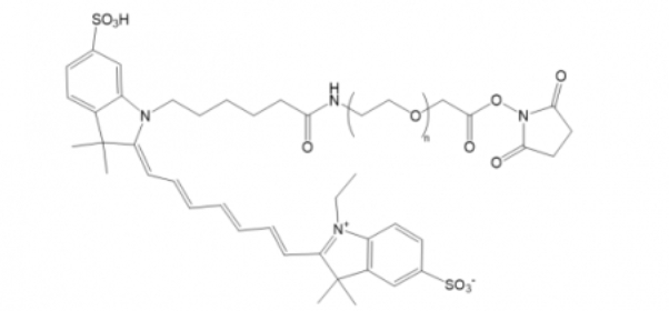 Cy7-PEG-NHS ester，Cy7-聚乙二醇-活性酯