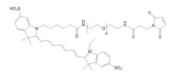 Cy7-PEG-Mal，Cy7-聚乙二醇-马来酰亚胺