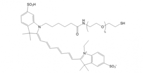 Cy7-PEG-SH， Cy7-聚乙二醇-巯基
