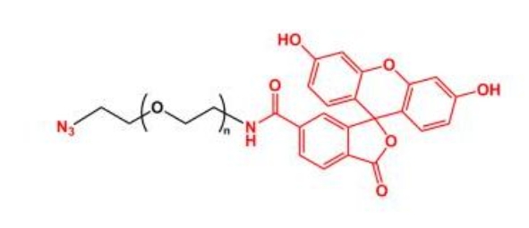 荧光素聚乙二醇叠氮 FITC-PEG-N3