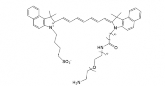 ICG-PEG-NH2 吲哚菁绿-聚乙二醇-氨基