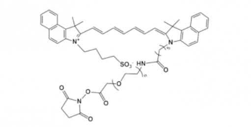 ICG-PEG-NHS 吲哚菁绿-聚乙二醇-活性酯