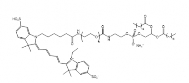 Cy5-PEG-DSPE，Cy5-聚乙二醇-磷脂