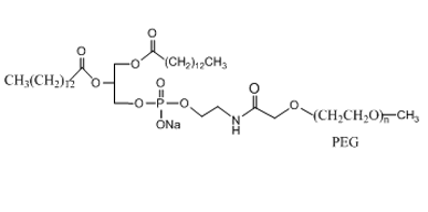 聚乙二醇-DMPE磷脂 自组装PEG脂质体 mPEG-DMPE
