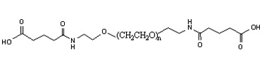 聚乙二醇-双(戊二酰胺酸) GAA-PEG-GAA 